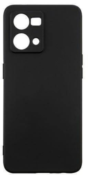 Etui plecki Beline Silicone do Oppo Reno 7 5G Black (5905359815686)