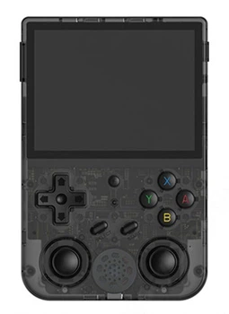 Портативная игровая консоль приставка ретро ANBERNIC RG353VS 16GB+64GB + стекло / Black