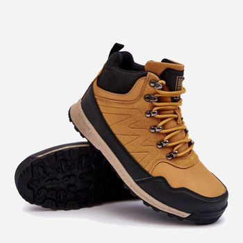 Zimowe buty trekkingowe damskie niskie Big Star MM274479 40 Camel (5900714689728)