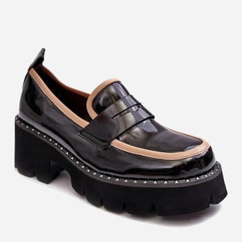 Loafersy damskie S.Barski D&A MR870-32 39 Czarne (5905677950762)