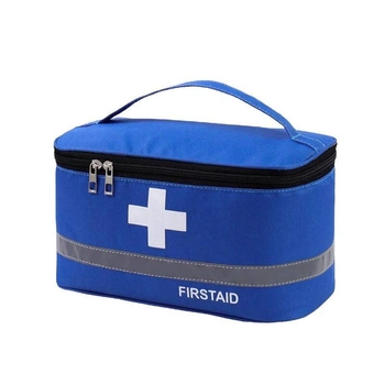 Аптечка, сумка-органайзер для медикаментів Синя ( код: IBH046Z )