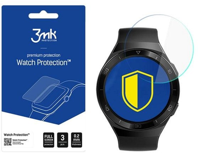 Набір захисного скла 3MK FlexibleGlass для Huawei Watch GT 2e 46 mm 3 шт (5903108249829)