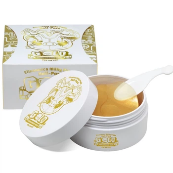 Гидрогелевые патчи для глаз с золотом и гиалуроновой кислотой Elizavecca Hell Pore Gold Hyaluronic Acid Eye Patch, 60 шт
