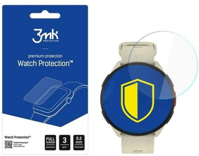 Набір захисного скла 3MK FlexibleGlass для Polar Pacer Watch 3 шт (5903108496261)