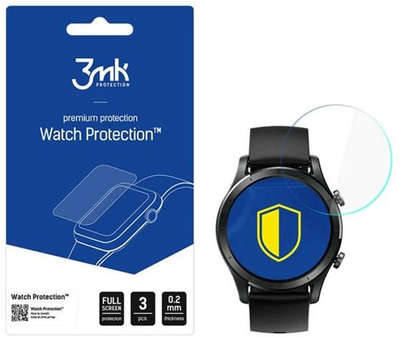 Набір захисного скла 3MK FlexibleGlass для Watch Realme TechLife Watch R100 3 шт (5903108490429)
