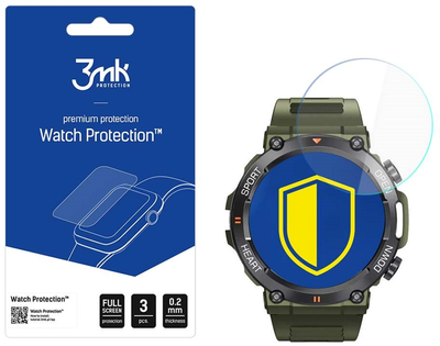 Набір захисного скла 3MK FlexibleGlass для Rubicon Watch RNCE95 3 шт (5903108528870)