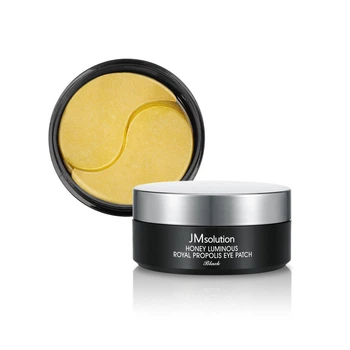 Гидрогелевые патчи для глаз с прополисом JMsolution Honey Luminous Royal Propolis Eye Patch, 60 шт