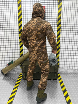 Тактический теплый военный комплект Mission ( Куртка + Флиска + Штаны ), Камуфляж: Пиксель, Размер: L