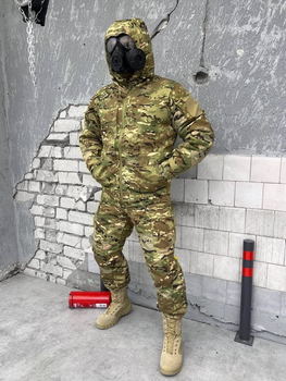Тактический зимний военный комплект Squad ( Куртка + Штаны ), Камуфляж: Мультикам, Размер: M