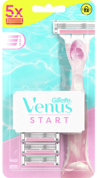 Змінні картриджі для гоління Gillette Venus Start 5 шт (7702018591176)