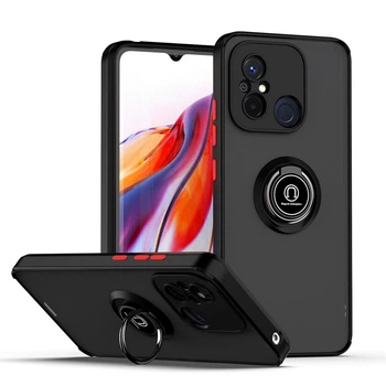 Защитный чехол MatteLuxe Xiaomi Redmi 12C (с кольцом) Black (33086-2B)
