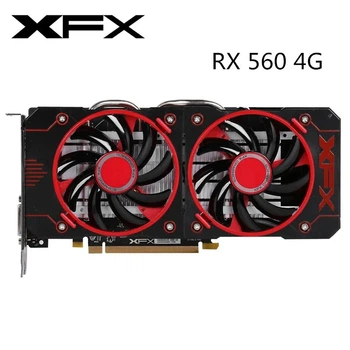 Видеокарта AMD Radeon RX 560 4GB XFX (RX-56P45VQ6 VB.0) Б/У