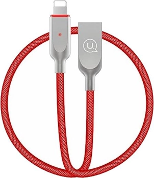 Kabel power-off U-Sun Usams US-SJ170 USB - Lighting 1.9 m czerwony (6958444951102)