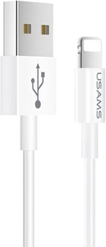 Kabel UsamsU23 US-SJ283 USB - Lighting 1 m biały (6958444962856)