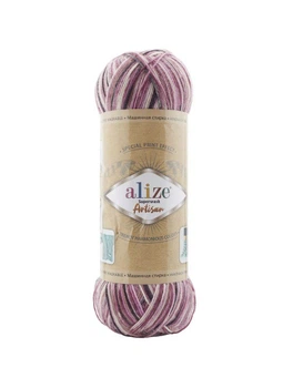 Пряжа для вязания Alize Superwash Artisan 9011 фиолетовый меланж