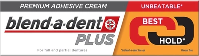 Klej do protez zębowych Blend-a-Dent Plus Dual Power Premium 40 g (8001841900445)