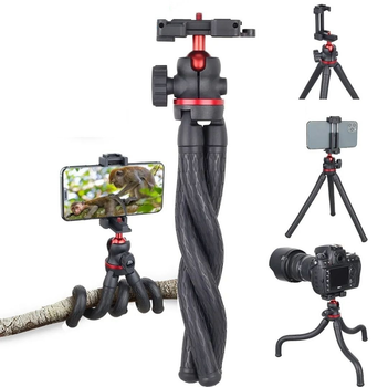 Гнучкий Настільний Штатив TRIPOD 30 см Восьминіг X03 для Телефону Екшн Камери фотоапарата Селфі Трипод