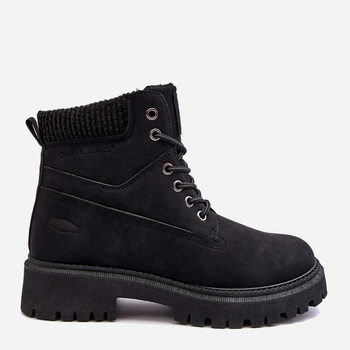 Зимові зимові черевики низькі Cross Jeans MM2R4012C 40 Чорні (8697319521542)