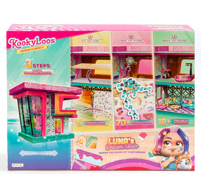 Ігровий набір Magic Box Будинок Luna Dream Villa Magic Box з фігуркою Luna 1 шт (8431618018521)