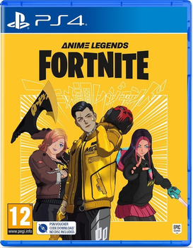 Gra PS4 Fortnite - legendy anime (Kod elektroniczny) (5060760889012)