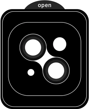 Защитное стекло для камеры смартфона Apple iPhone 15/15 Plus ArmorStandart Pro Black (ARM71114)