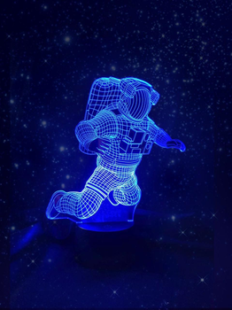 Змінна картинка для нічника-світильника 3D "Космонавт 2" 3DTOYSLAMP 000261880