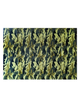 Камуфляжний килимок Mat4baby 75х200х1 см Різнокольоровий 000263331