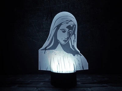 Змінна картинка для нічника-світильника 3D "Діва" 3DTOYSLAMP 000261835