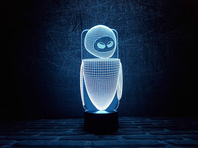 Змінна картинка для нічника-світильника 3D "Єва" 3DTOYSLAMP 000261661