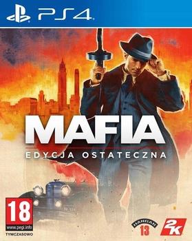 Гра PS4 Mafia I definitive edition (Blu-ray диск) (5026555428231)