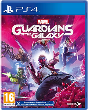 Gra Marvel's Guardians of the galaxy na PS4 (płyta Blu-ray) (5021290091672)