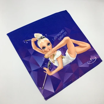 Полотенце 30*30 Grand Fouette Mодель: Abstraction Clubs Цвет: Фиолетовый