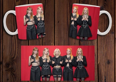 Кружка CupKit "(G)I-dle / Джи Айдл" №13 330мл белая