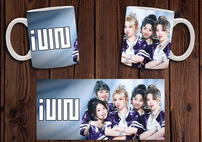 Кружка CupKit "(G)I-dle / Джи Айдл" №7 330мл белая