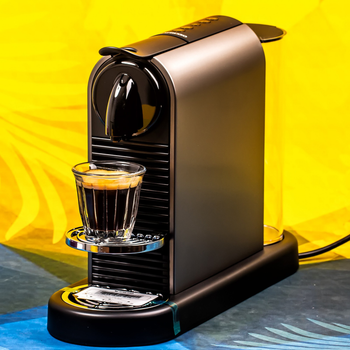 Кавомашина капсульна Nespresso CitiZ Platinum Titan D140 EU3