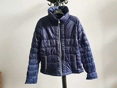 Укороченный ультра-лёгкий пуховик Harvey & Jones 12 Синий