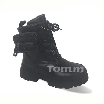 Черевики для дівчинки чорні Tom.M T-0308-B 37