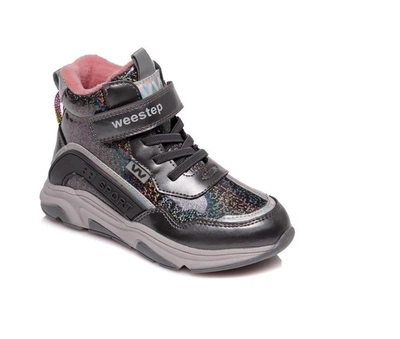Черевики для дівчинки сірі Weestep R537365546 TH 30