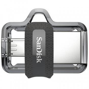 USB флеш накопитель SanDisk 16GB Ultra Dual Black USB 3.0 OTG (SDDD3-016G-G46) (158958)