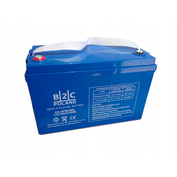 Гелевий акумулятор B2C Poland GEL OA-GFM100L (12V 100 Ah)