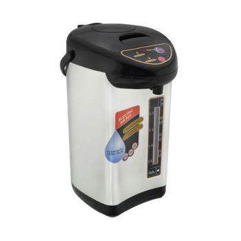 Термопот электрический чайник-термос Domotec MS-6000 6 л 800W Black/Steel N