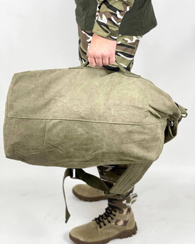 Сумка рюкзак (армійський баул) 40 л. хакі
