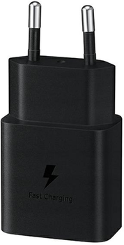 Мережевий зарядний пристрій Samsung Fast Charge 15 W Black (EP-T1510NBEGEU)