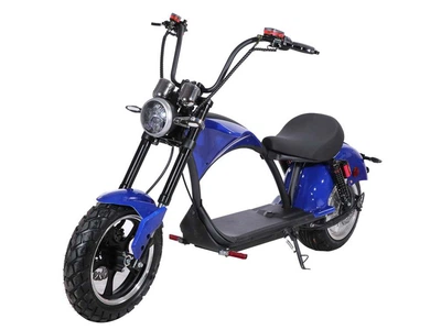 Электроскутер Chopper 2000W 60V12Ah Blue r804-m3p/2000Bl синий