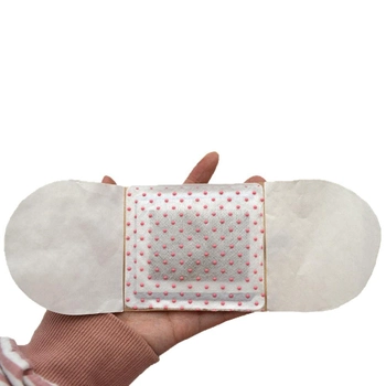 Зігріваючий пластир для тіла B-Health на лікувальних травах, від болю в спині, шиї, ногах, руках 3 штуки в упаковці