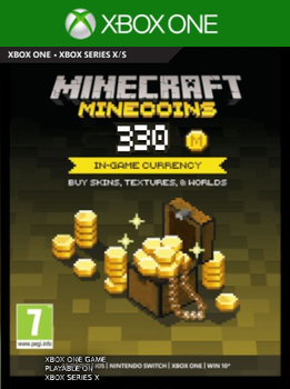Minecraft: Minecoins Pack 330 Coins (Xbox One) (Ключ активації на Xbox One | Series X/S) регіон Весь світ