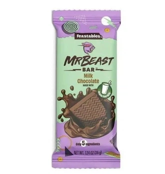 Шоколад Feastables MrBeast Milk Chocolate Bar 35г