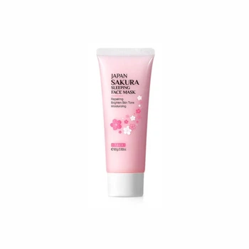 Нічна маска для обличчя з екстрактом сакури Laikou Japan Sakura Sleeping Face Mask, 80 мл