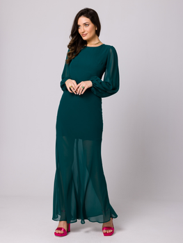 Сукня жіноча Makover K166 M Темно-зелена (5905563701195)