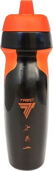 Пляшка для води Trec Nutrition Endurance PS 003 600 мл Black-Orange (5902114039721)